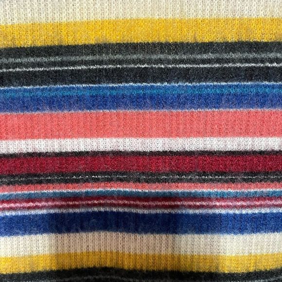 Hannah Banana NWT Striped Sweater Dress Flutter Sleeve Size 12 - Picture 12 of 17